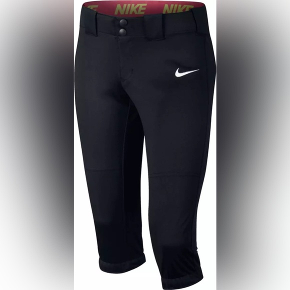 Nike Girls' Diamond Invader ¾ Length Fastpitch Pants Youth Size XL - Picture 13 of 13
